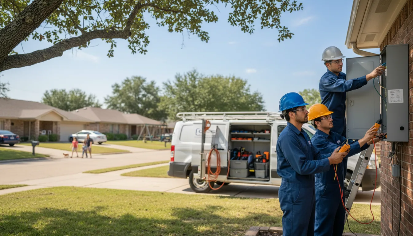 Certified electrician providing emergency electrical services in Robbinston, ME